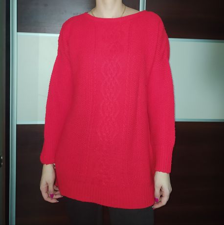 Czerwony sweter Reserved s