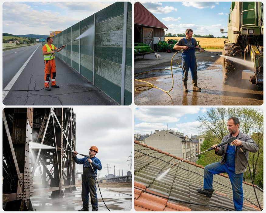 Profesjonalna Myjka Wysokociśnieniowa Spalinowa | 500bar 20l/min