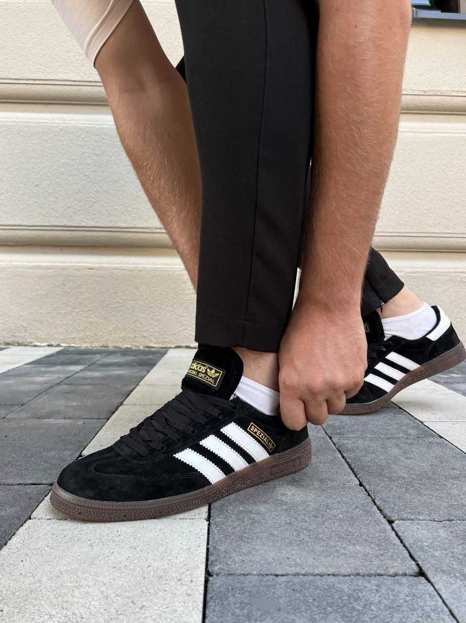 Без предоплат! 36-44 Краща ціна на Adidas Spezial Handball black 36-44