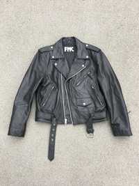 FMC Leather Jacket. Kurtka skórzana ramoneska. NOWA! Rozm. L