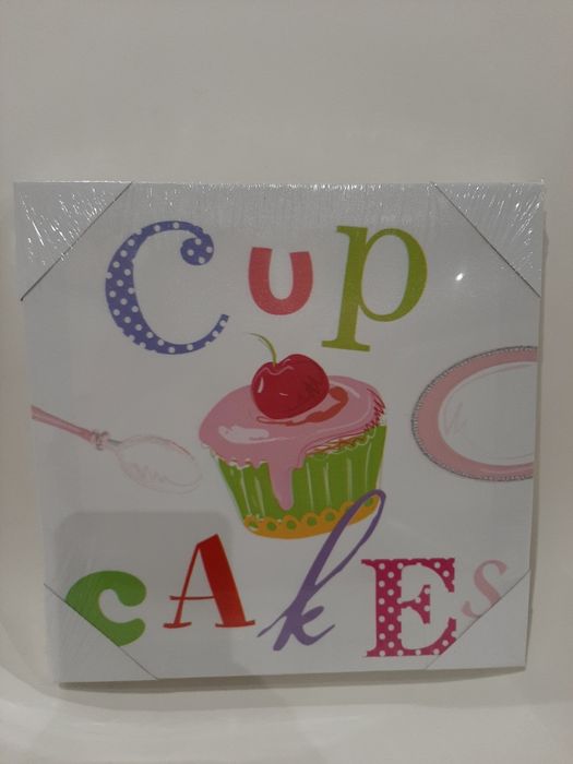 Quadro Cup Cake novo