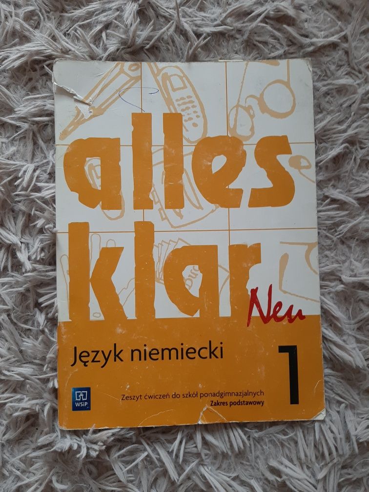 Alles Klar 1 podręcznik i ćwiczenia niemiecki