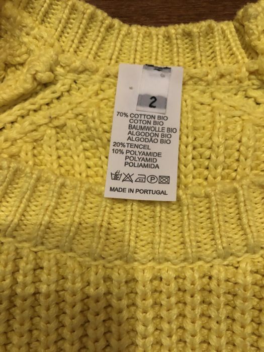 Camisola amarela Maison Montagut