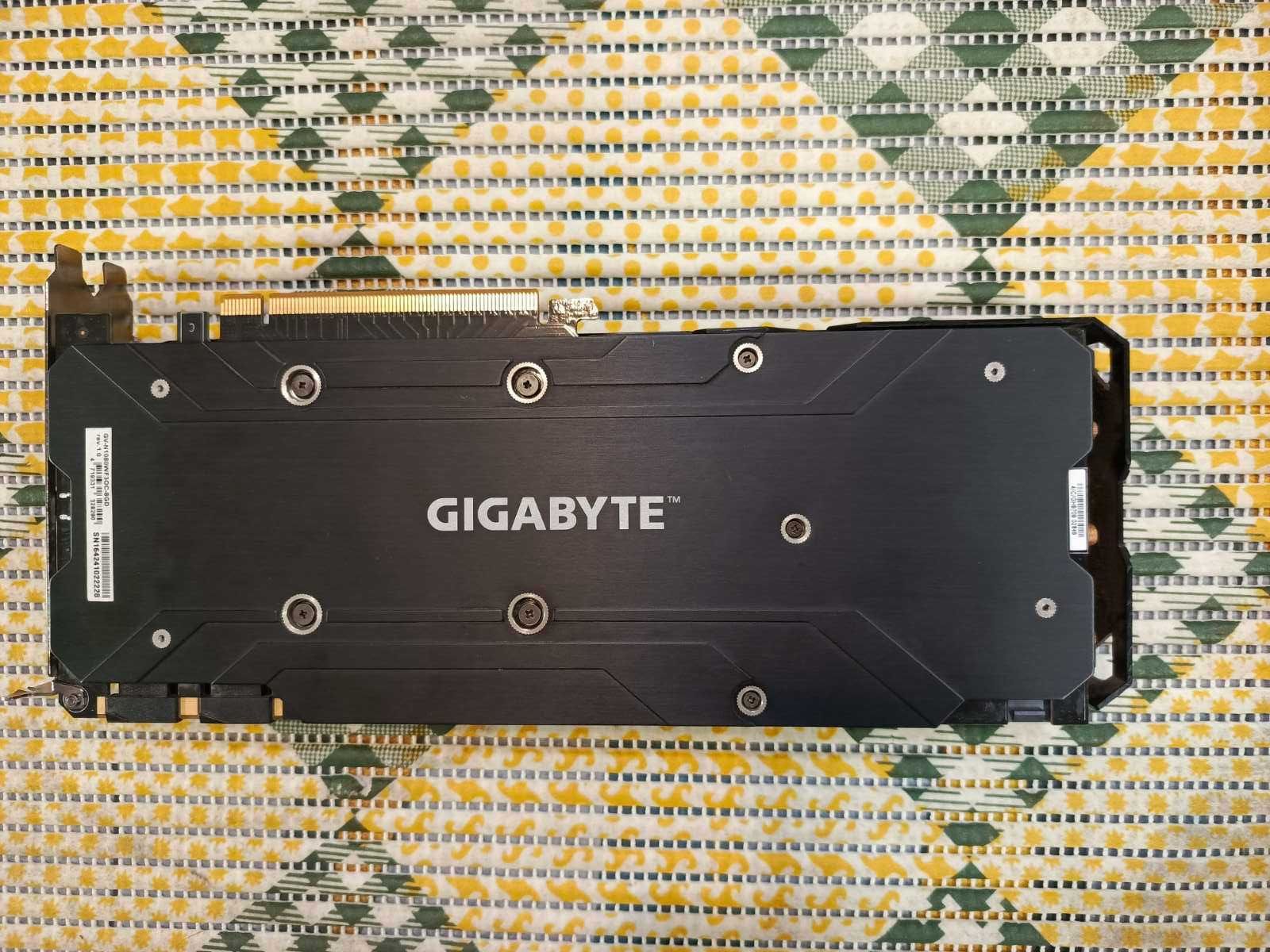 Видеокарточка Gigabyte GeForce GTX 1080 8GB GDDR5X 256bit