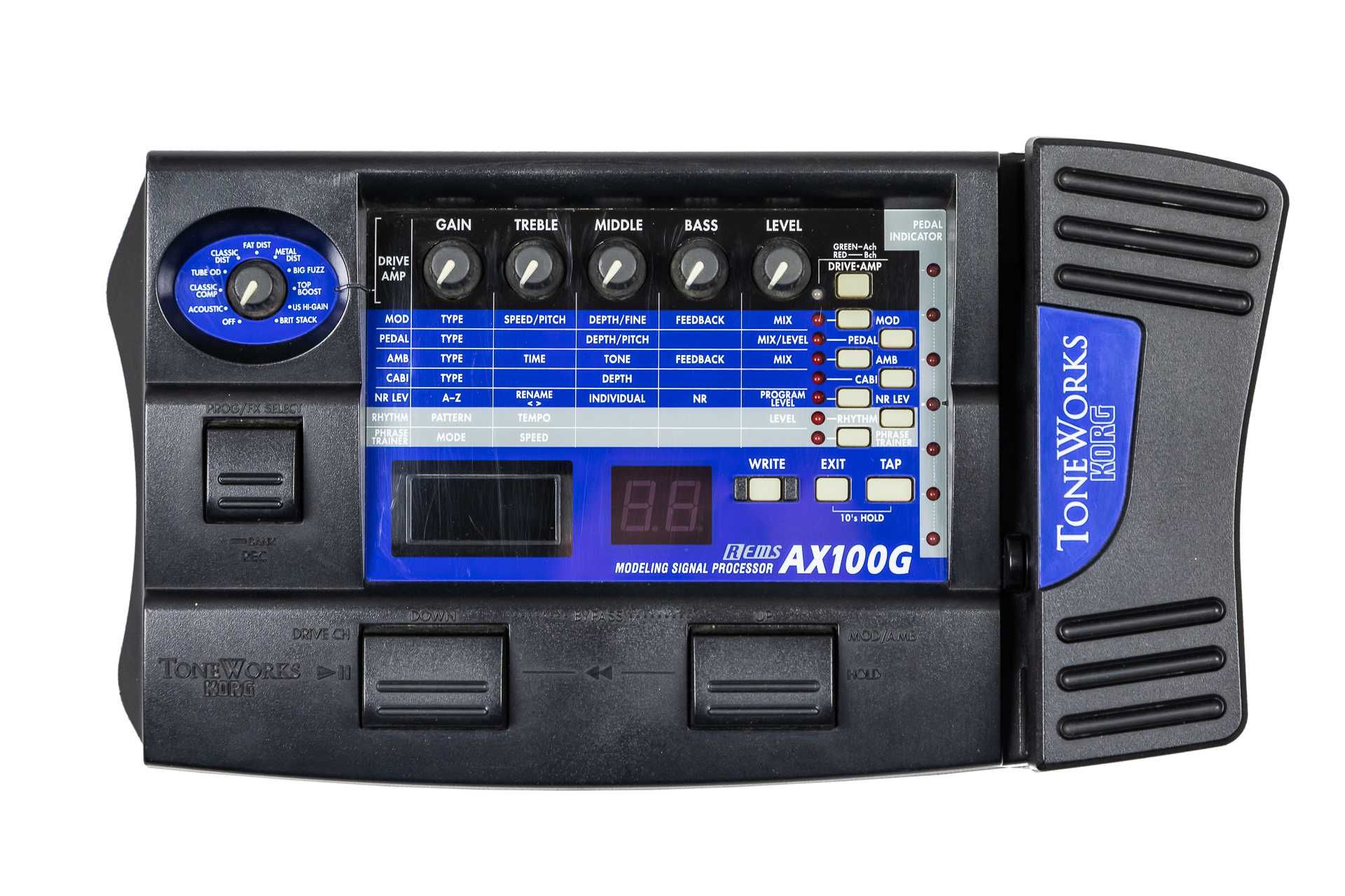 KORG AX 100G - multiefekt gitarowy