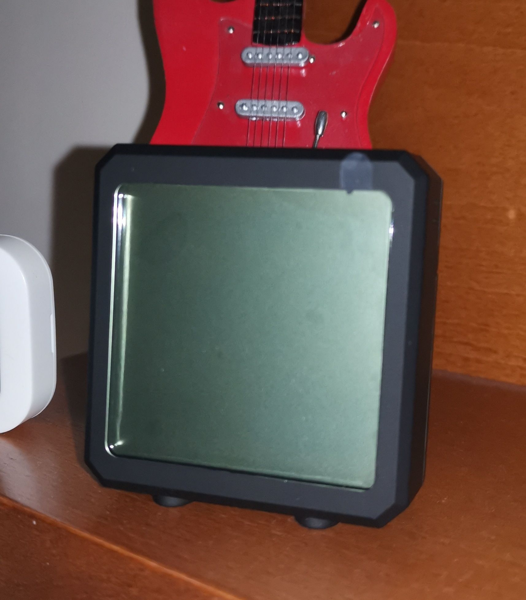 Duży czarny termometr higrometr do systemu Smart Home TUYA Zigbee