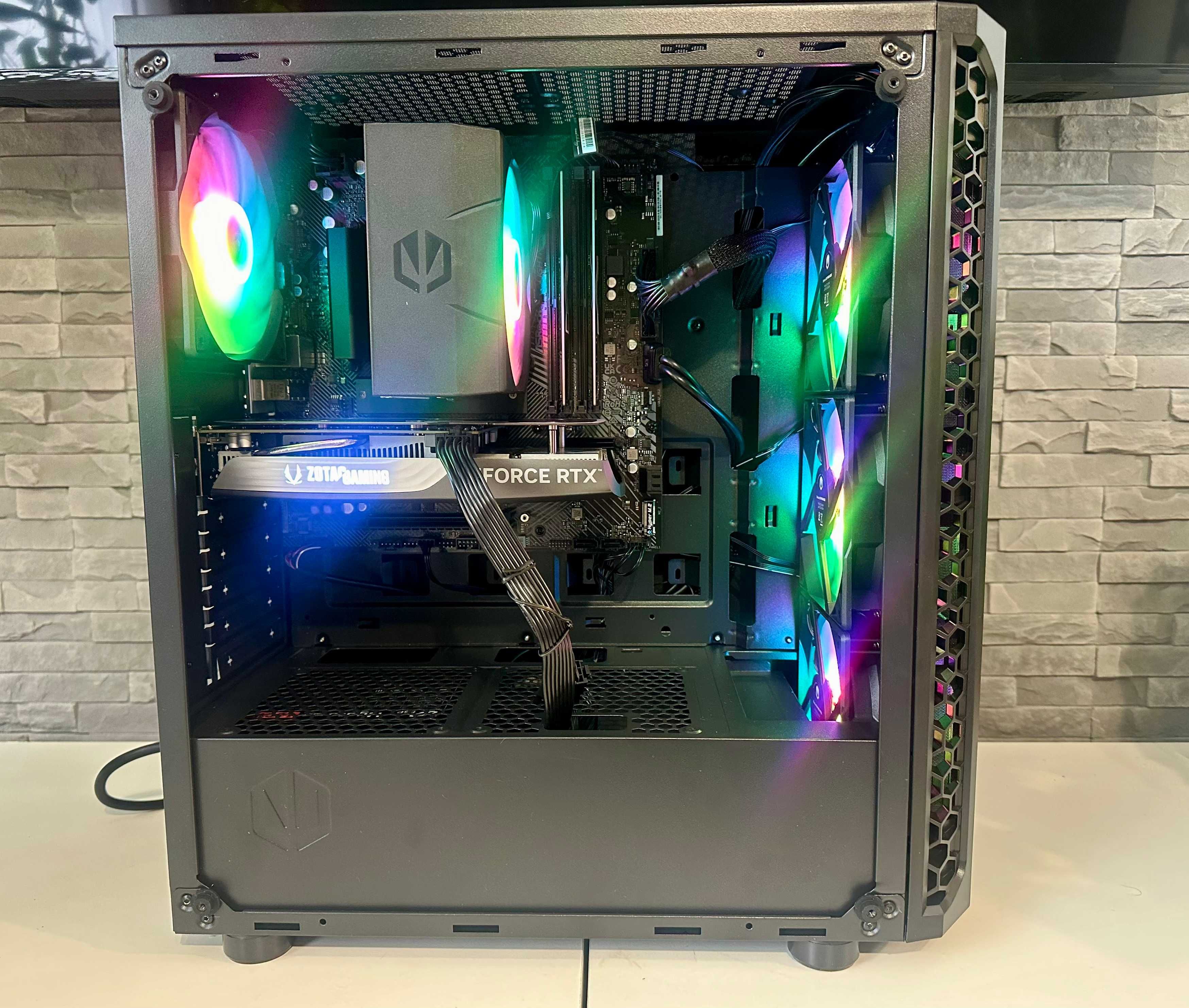 Komputer  Intel i5 12400F RTX 4060 32GB DDR4 1TB FV23% Gwarancja 24M
