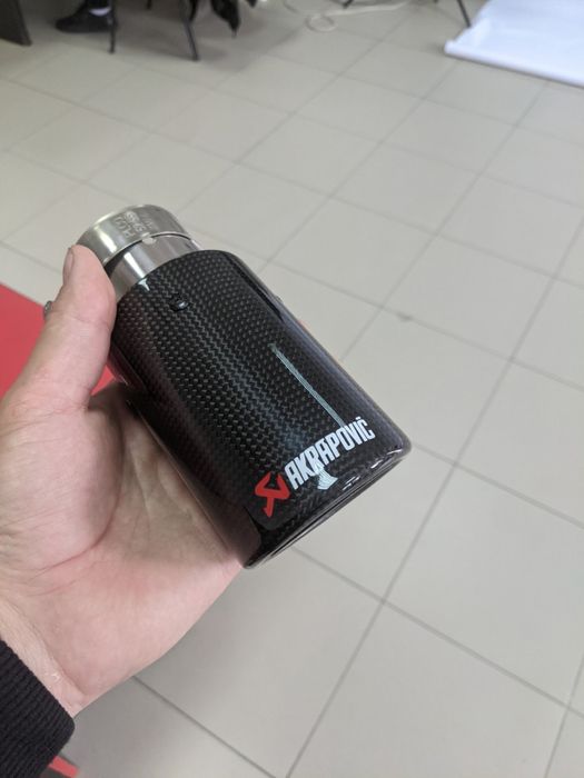 Насадка Akrapovic акрапович карбон выхлоп глушитель выхлопная 63/89R