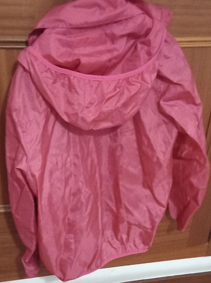 Parka L(Doone)impermeável rosa