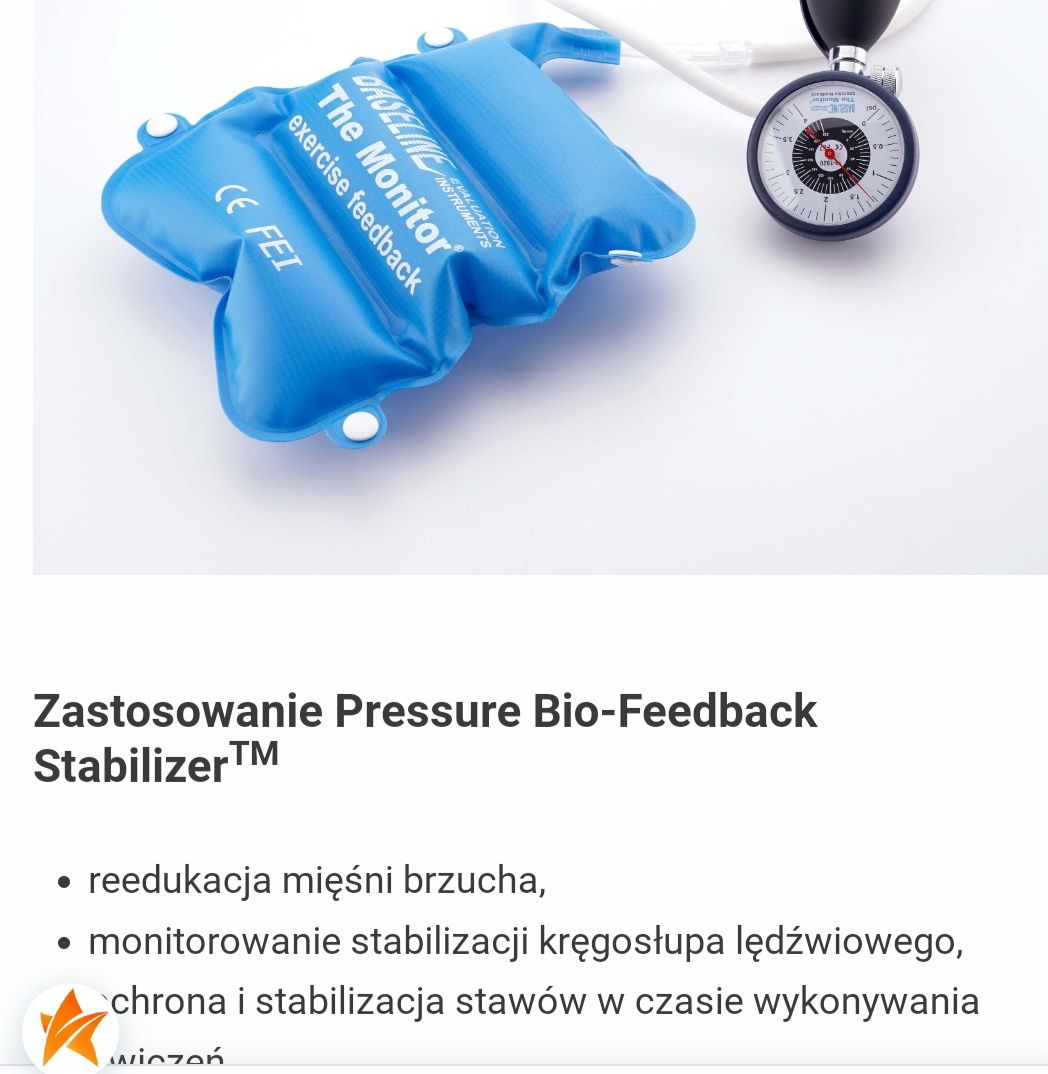 Presure Bio -feedback Ciśnieniowy stabilizator rdzenia   (PB