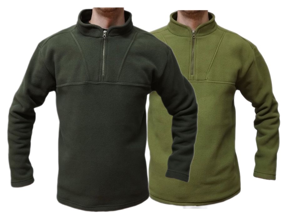 Фліска 250г/м хакі олива чорна, флісова кофта толстовка