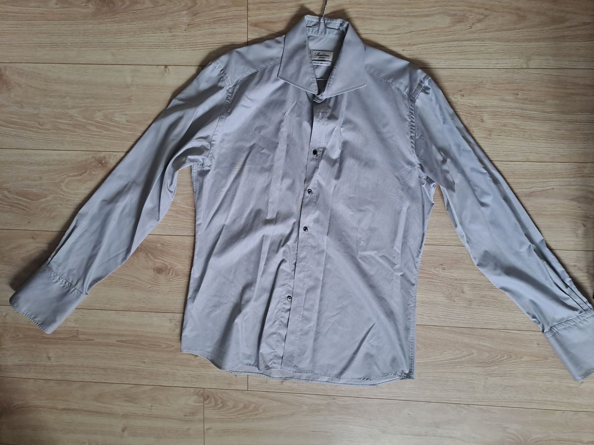 Koszula męską XL odcień szarości