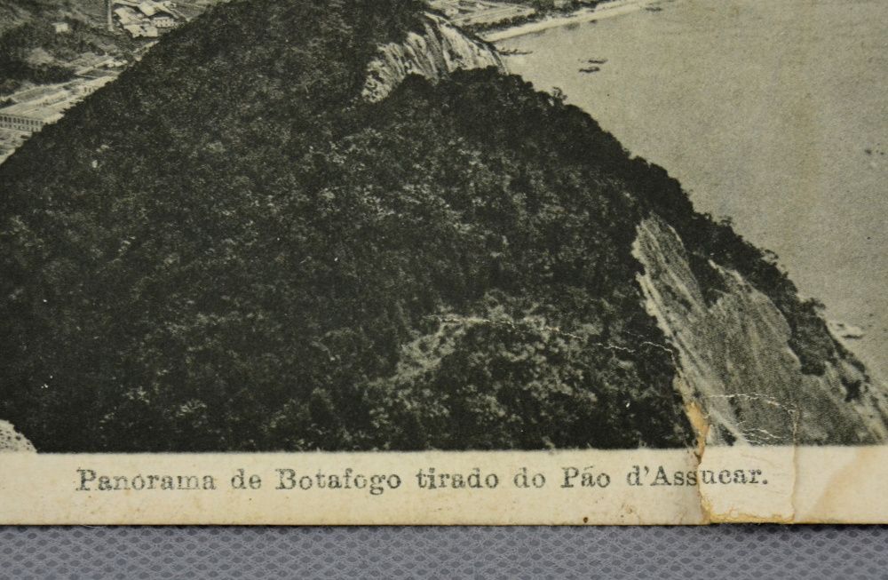 Postal Panorama de Botafogo tirado do Pão d’Assucar, Rio de Janeiro