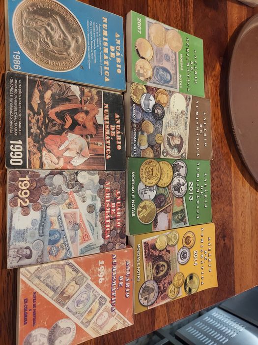 8 Livros Numismática
