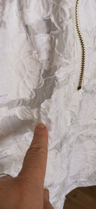 Sg Kremowa sukienka 34 , 36 XS  , S H&M piękna sukienka 34 , 36