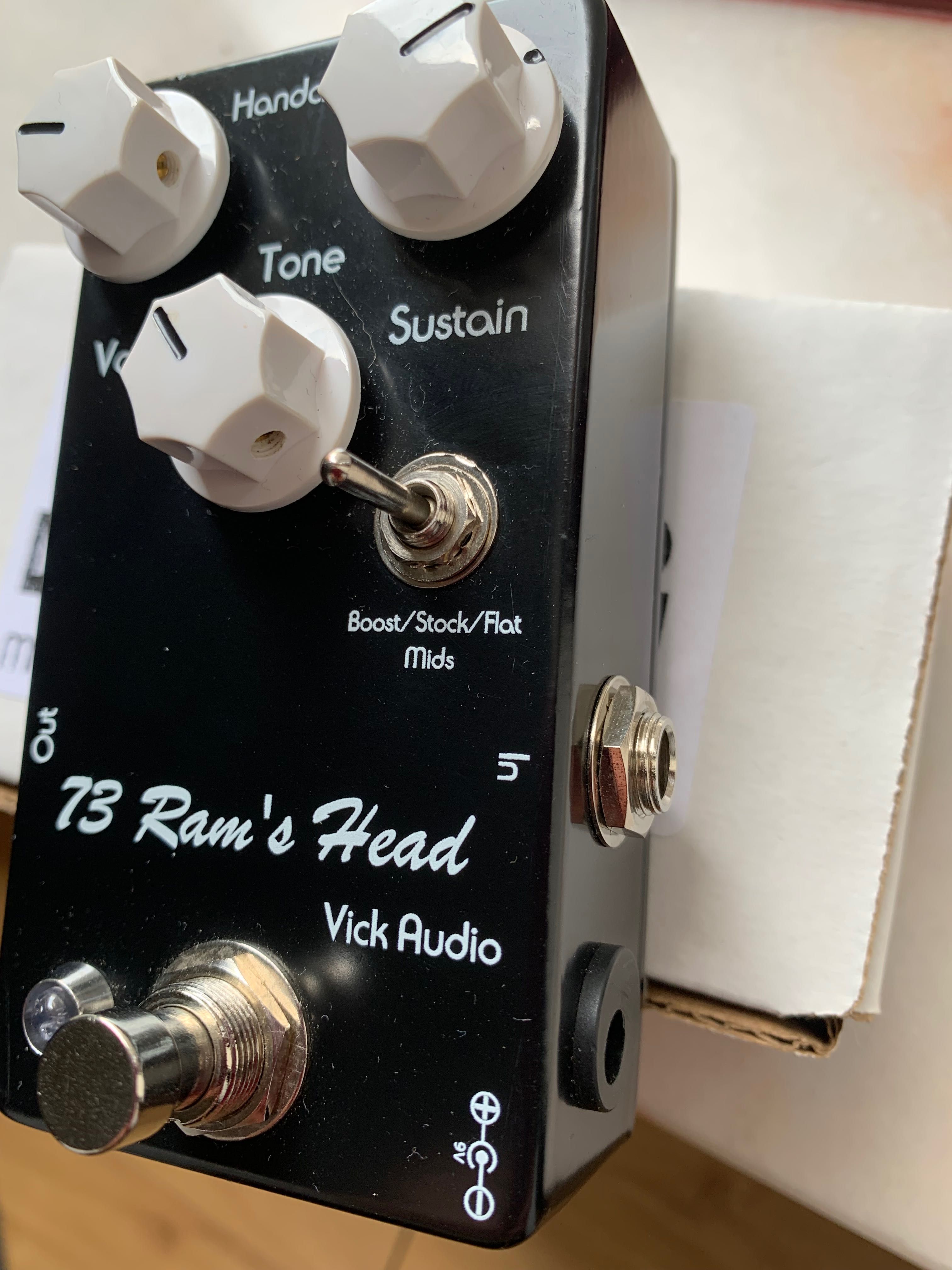 Pedal Fuzz Vick Audio 73 Ram’s Head