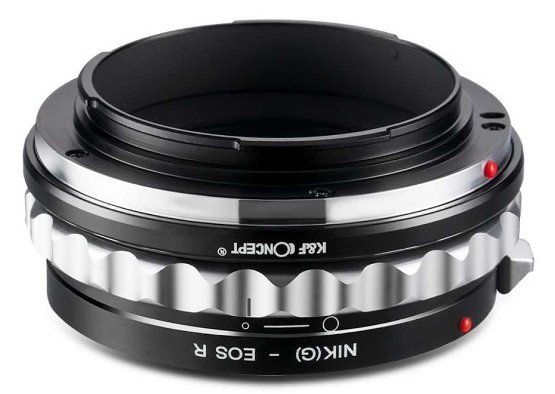 Adapter Nikon (G) na EOS R EF-R Canon K&F Concept przejściówka 2024