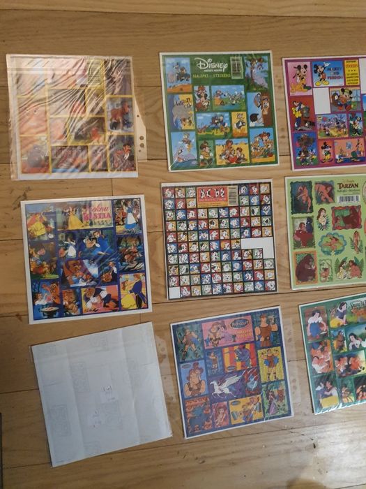 29 arkuszy naklejek, naklejki Disney Derform