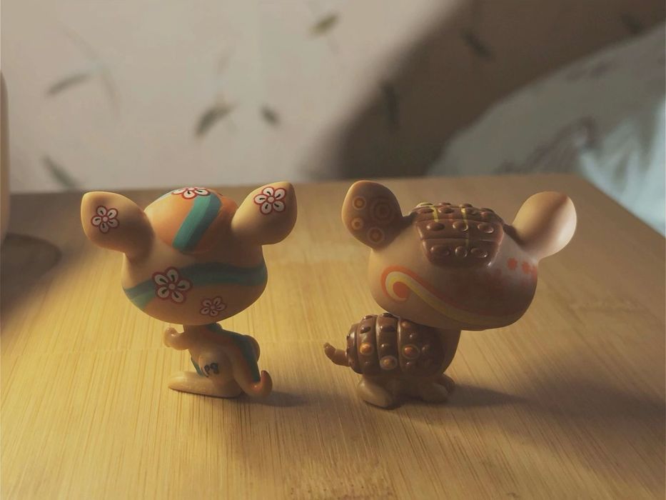 Lps/littlest pet shop/лпс postcard кенгуру #1437 та броненосець #1007