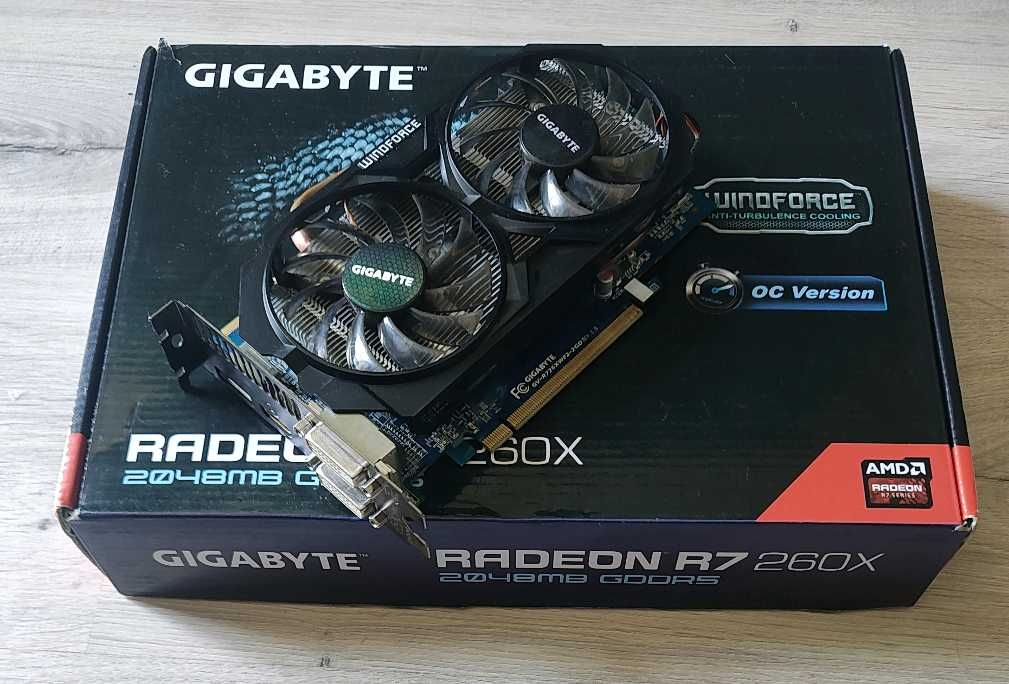 Karta graficzna Gigabyte Radeon R7 260X 2GB WindForce II OC