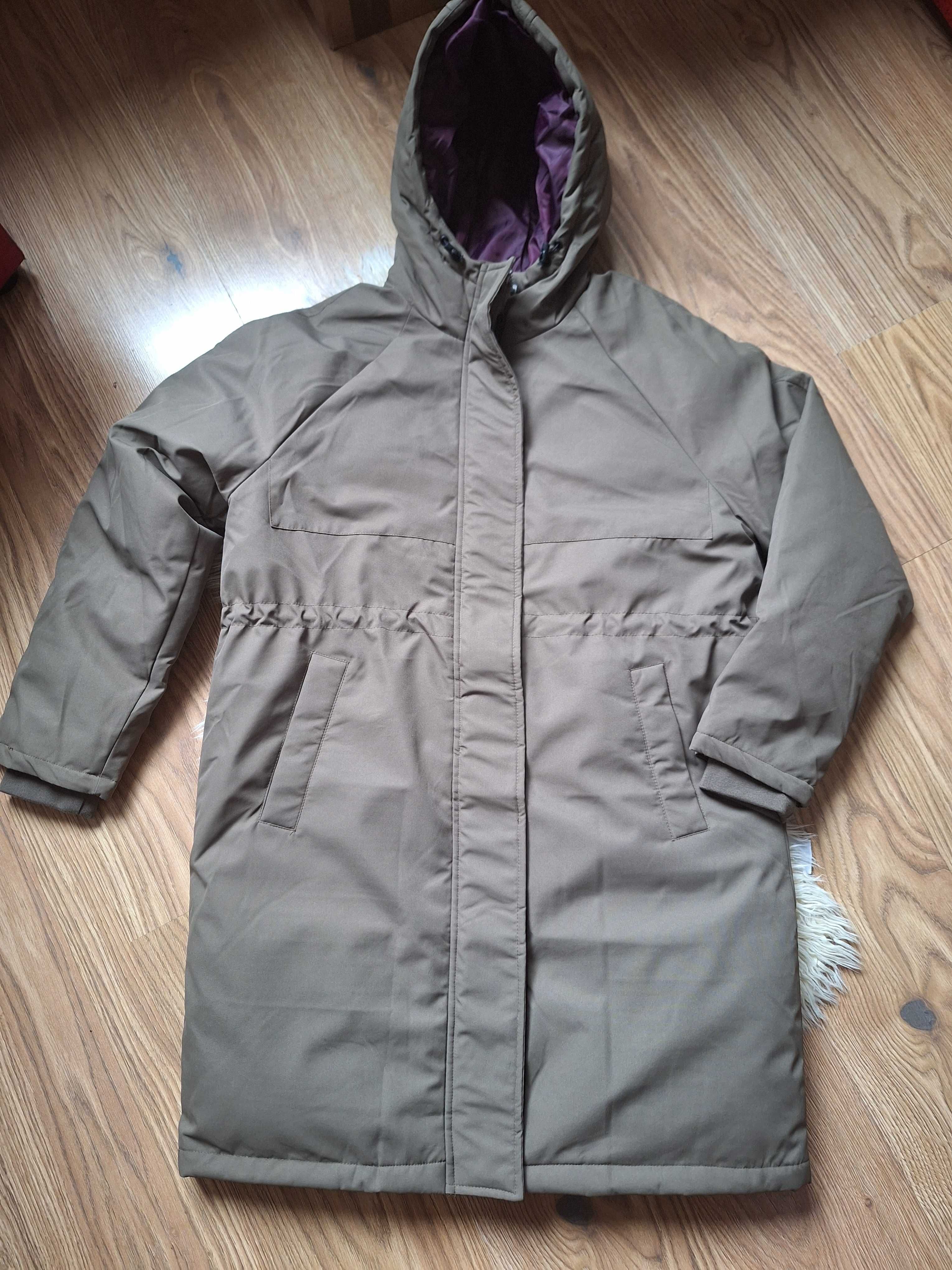 JJXX Kurtka  parka oversize ,khaki