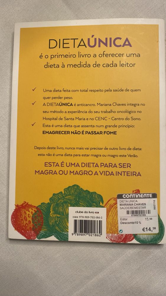 Livro Dieta Unica