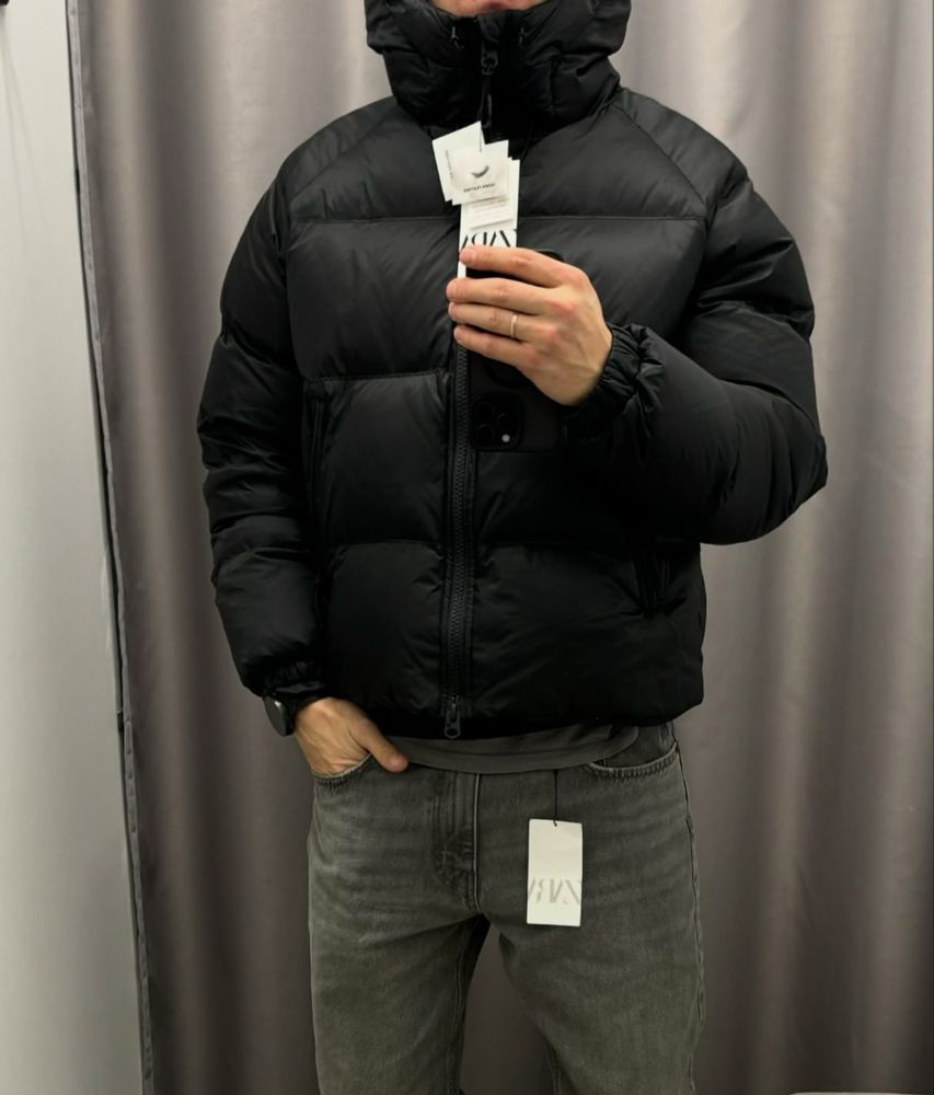 Чоловіча Куртка  ZARA 100% перо