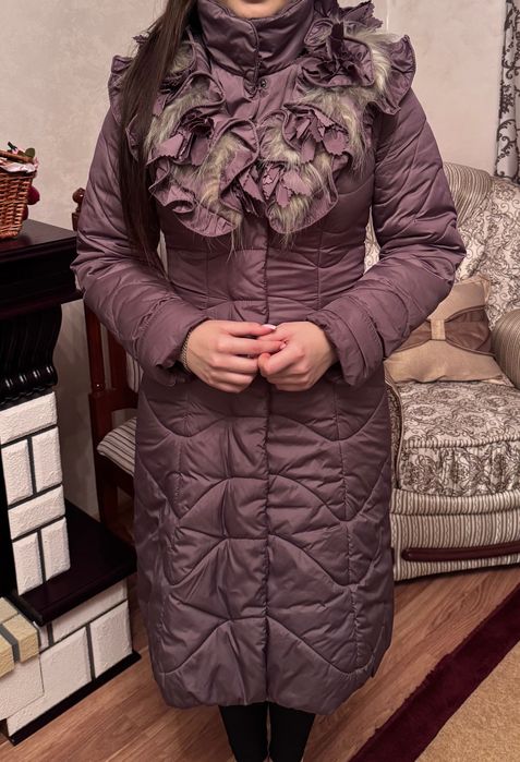 Зимова куртка довга