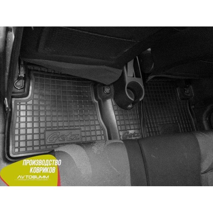 коврики Хюндай ГЕТЗ / Hyundai Getz  / Tucson/ Sonata USA автогум салон