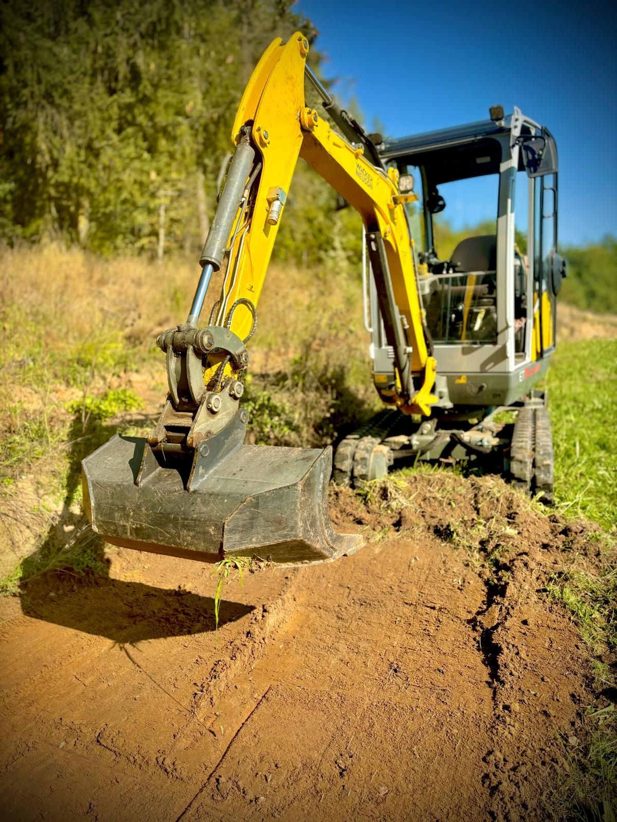 Łyżka 60cm do koparki JCB CAT Kubota Wacker Neuson Bobcat