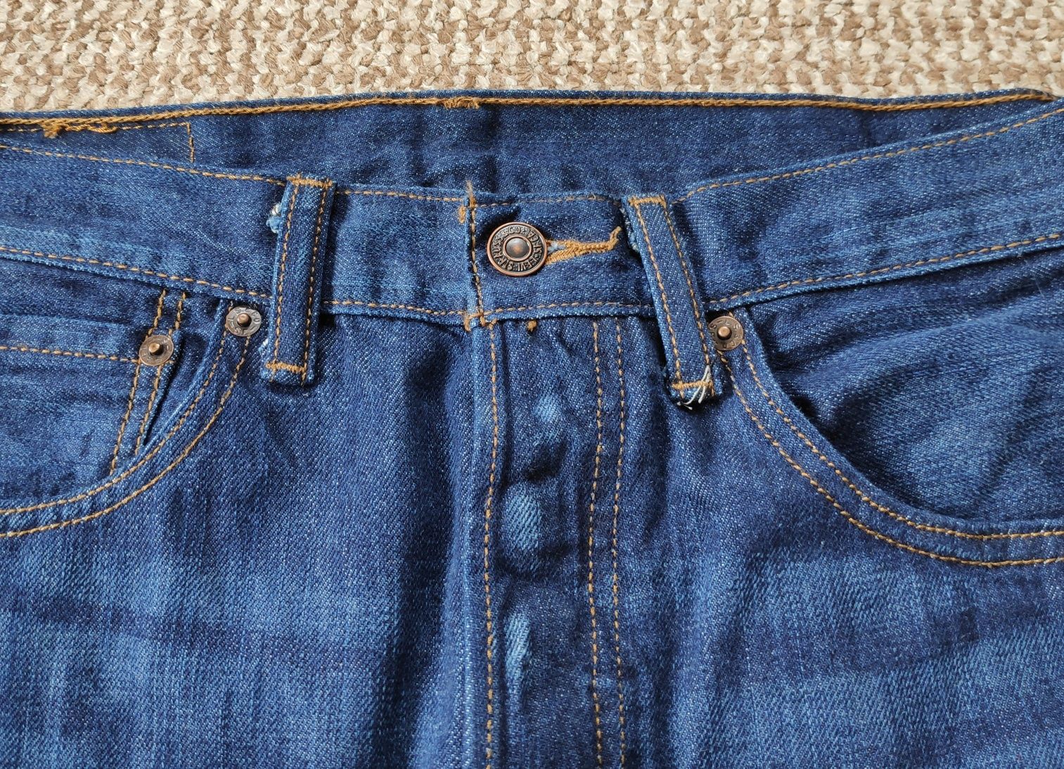 Levi's 501 джинси оригінал W31 L32 сині