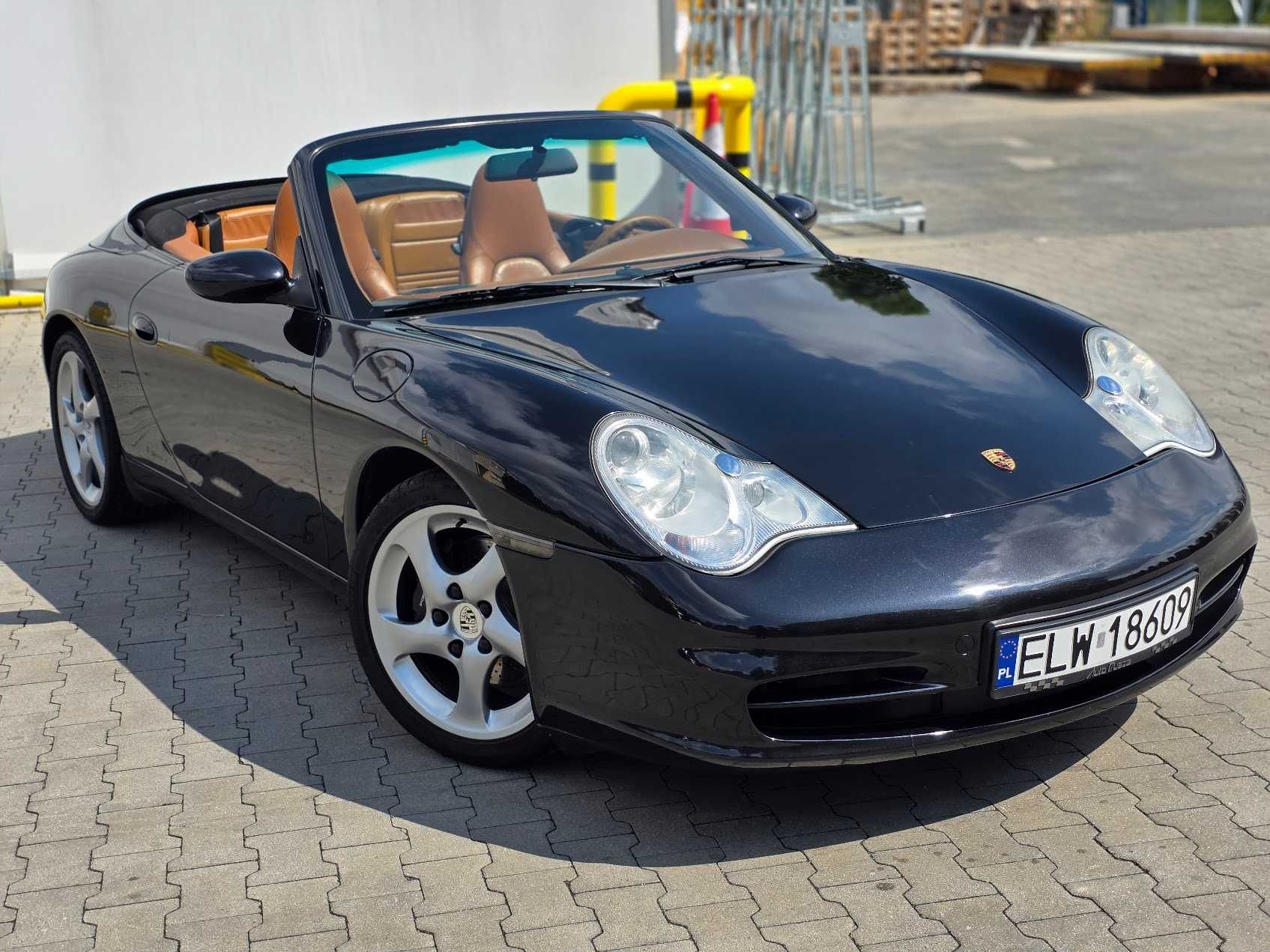 PORSCHE 911 996 carrera 2 cabrio Manual RWD  zakuty silnik FV