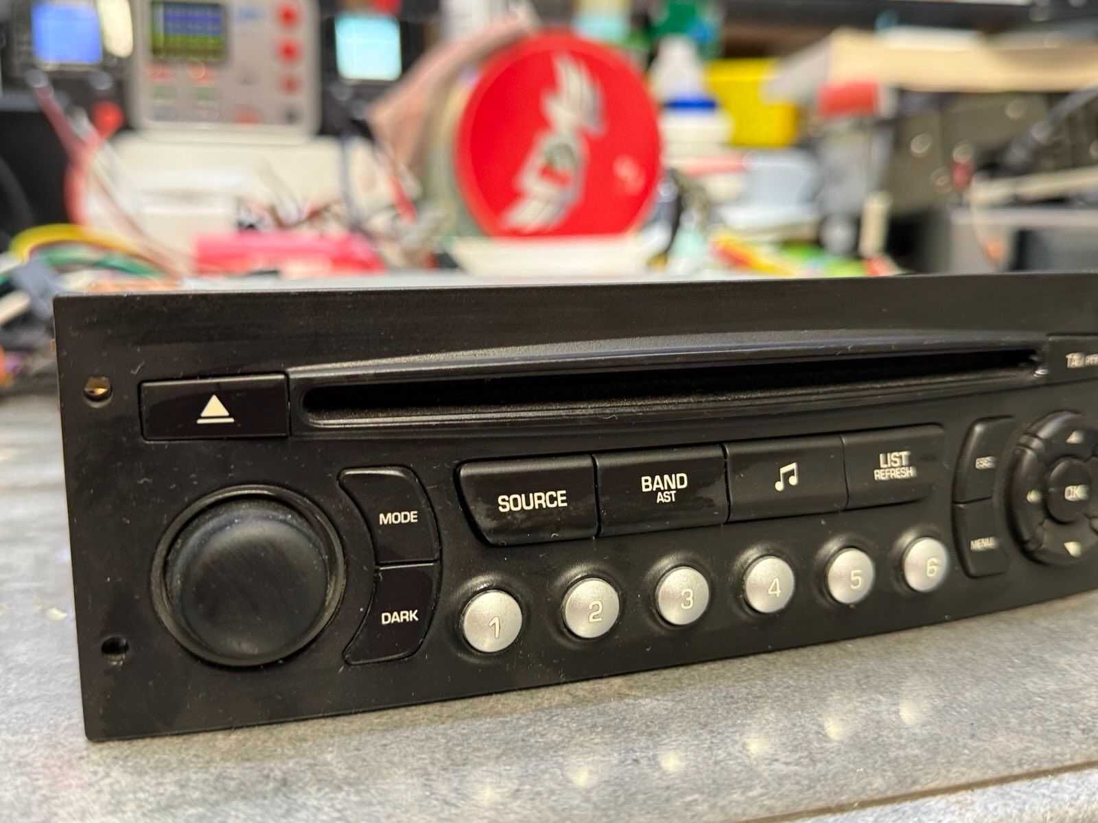 Fabryczne Radio Citroen PSARCD411-53 VDO C2,C3,Jumpy 2, Expert 2, 307