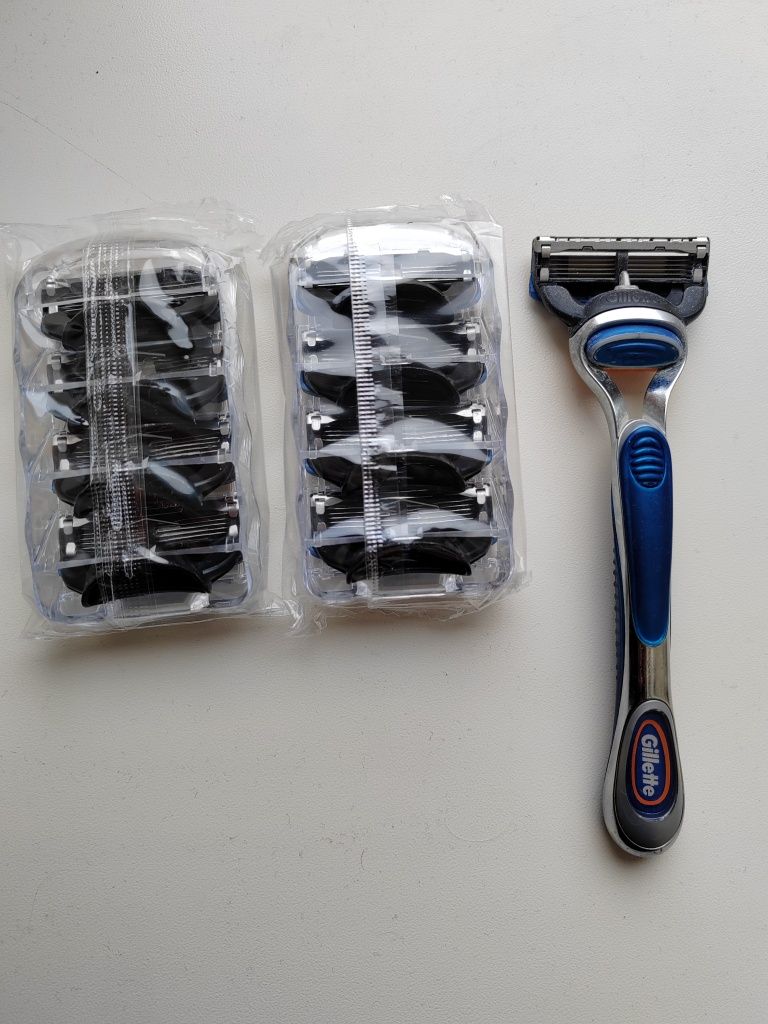 Кассеты для бритья к станкам, Gillette Mach 3, Mach3 Turbo и Fusion 5.