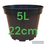Doniczki produkcyjne 5 L 22cm