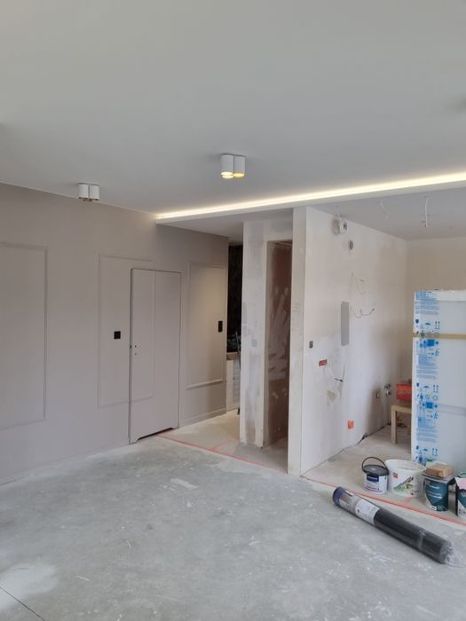 Wykończenia wnętrz gładzie malowanie Remonty mieszkań