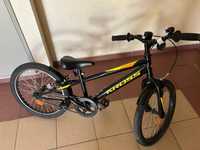Rower dla chłopca Kross Racer 5.0 20 Czarny Żółty Pomarańczowy Połysk