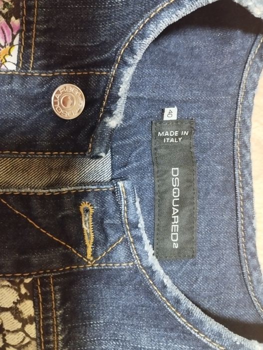 Джинсовий піджак Dsquared2