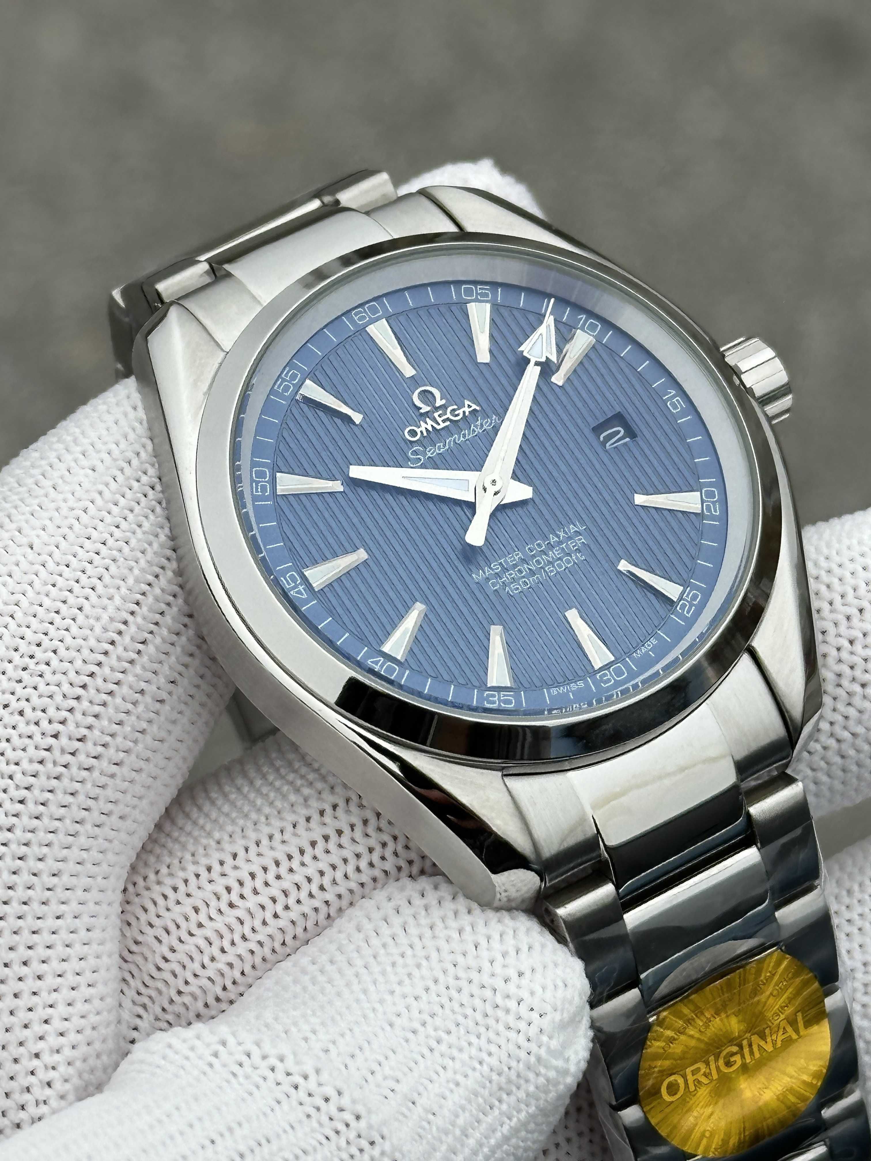 Швейцарские часы Omega Seamaster Aqua Terra Blue