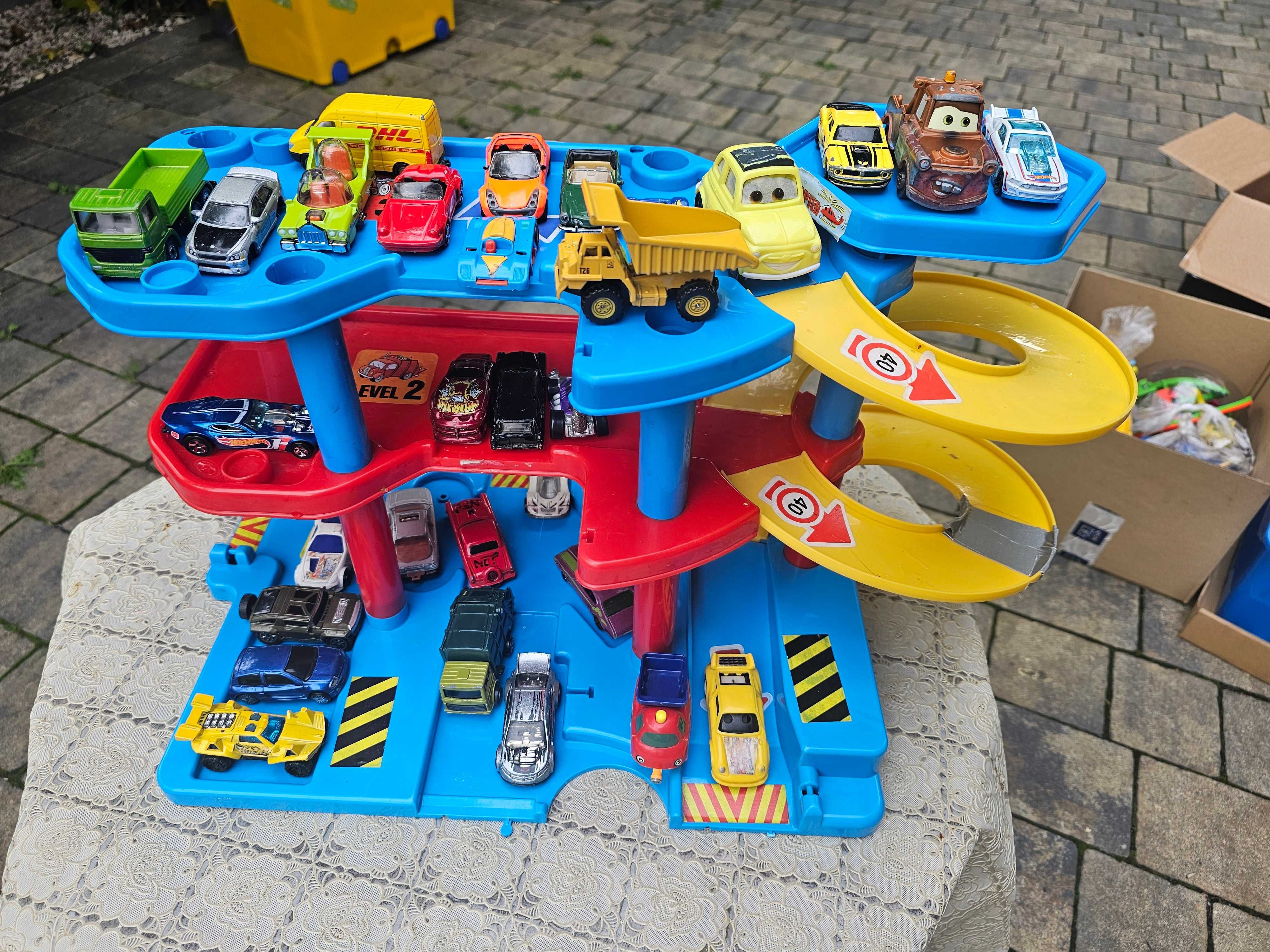 MEGA zestaw zabawek zabawki dla dzieci parking od 3-8lat 7kartonów XXL