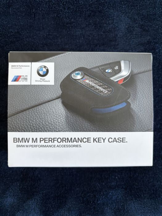 BMW M Performance Etui na kluczyk pilot Alcantara & Carbon