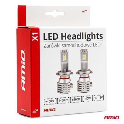 Żarówki Hb3 9005 Hir1 901 H10 X1 6500K Canbus Led