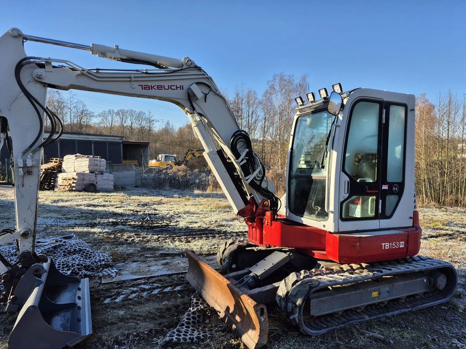 Takeuchi TB153FR  Minikoparka koparka Takeuchi TB153FR z 2018/2019r 1700mth
