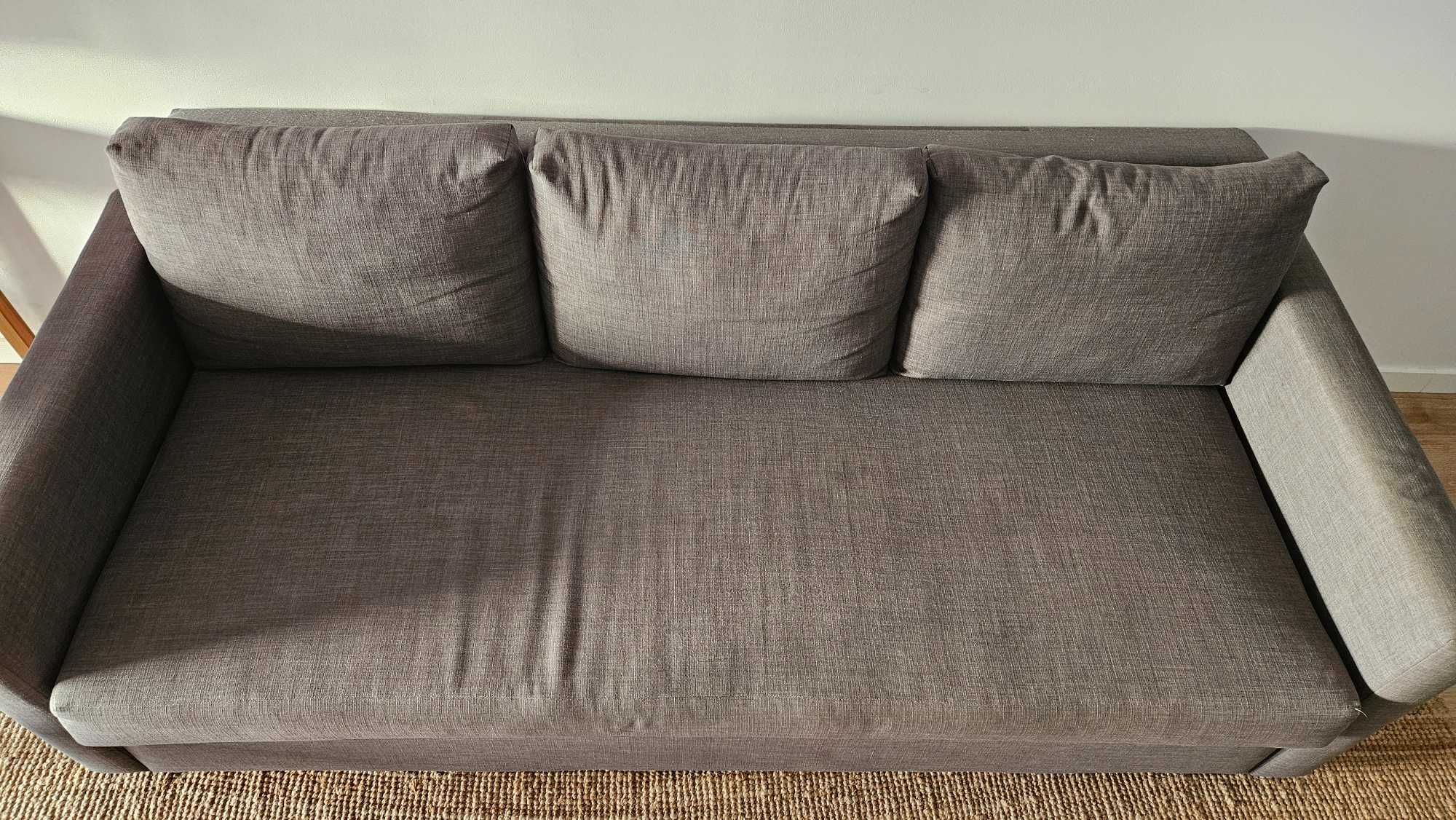 Sofá-cama IKEA FRIHETEN – cinzento escuro