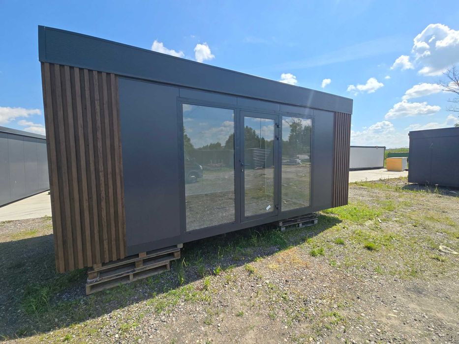 Wynajem kontenera pod biuro sklep na budowe pawilon sklepowy