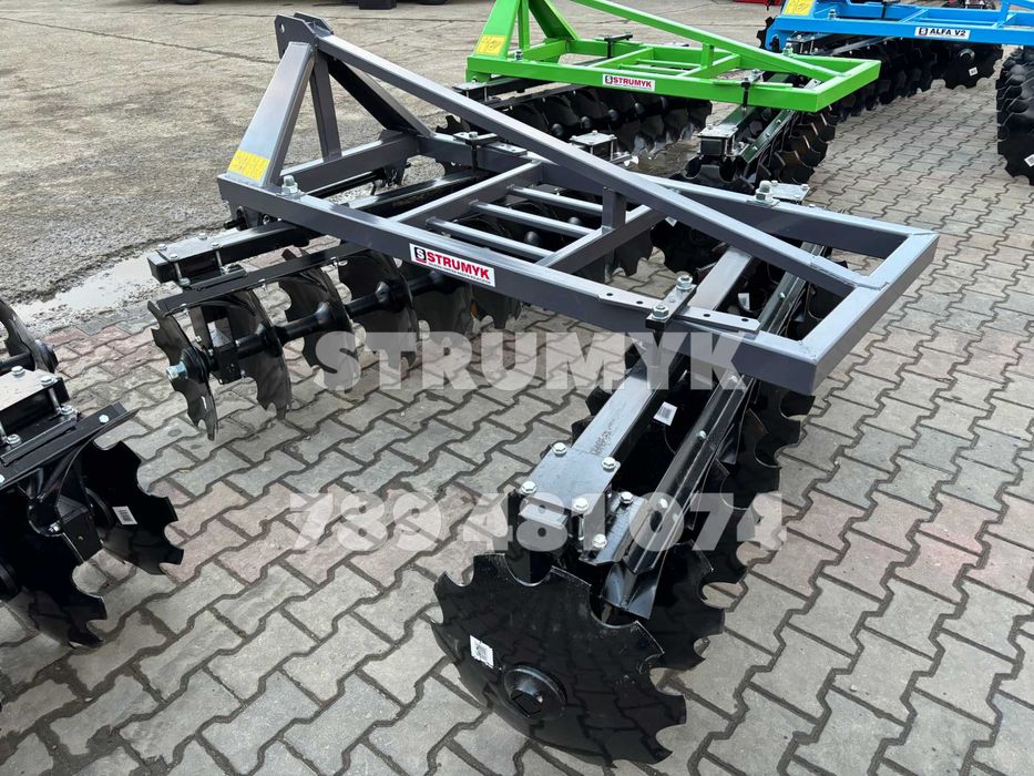 BRONA Alfa V/X Strumyk 1,4- 3,4m  mocowanie/wał talerzówka talerze 510