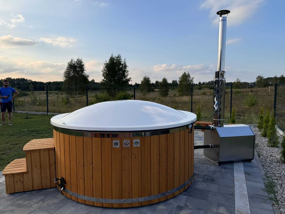 Tanie Banie z Litwy Sauny Ogrodowe Balie Kąpielowe Jacuzzi Beczka Spa