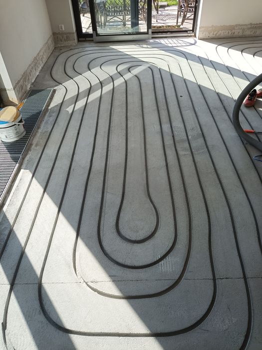 Frezowanie wylewki, ogrzewanie podłogowe, Rzeszów, Tarnów, Mielec