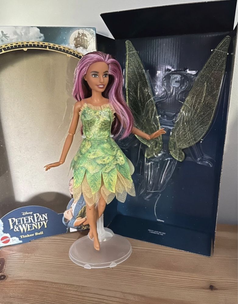 Barbie Dzwoneczek Piotruś Pan hybryda wróżka skrzydła Disney