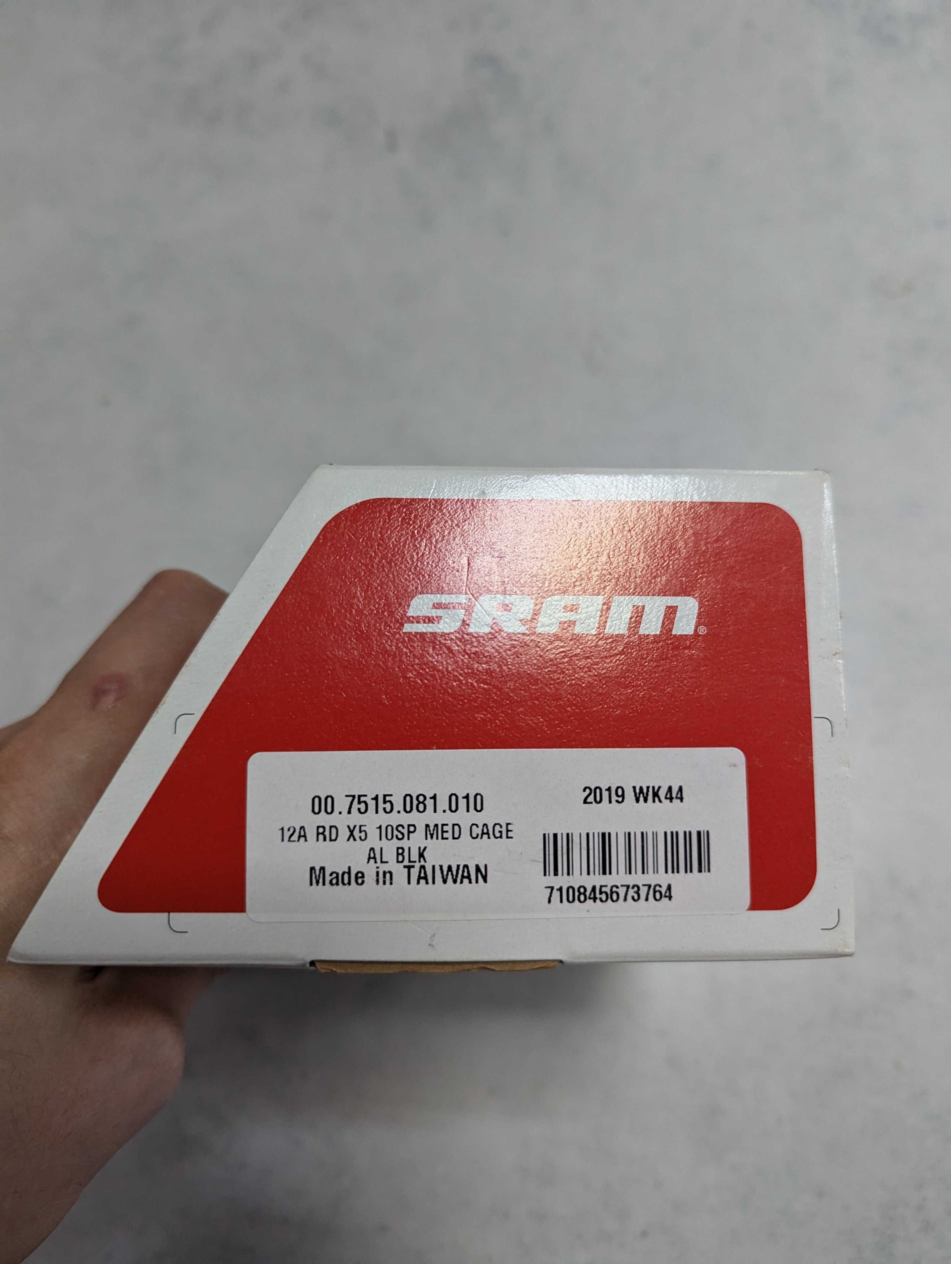 new Задний переключатель Sram X5 средняя лапка 10 скоростей Оригинал